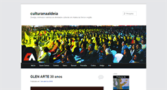 Desktop Screenshot of culturanaaldeia.com.br